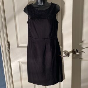 8 Calvin Klein black sleeveless with lace top